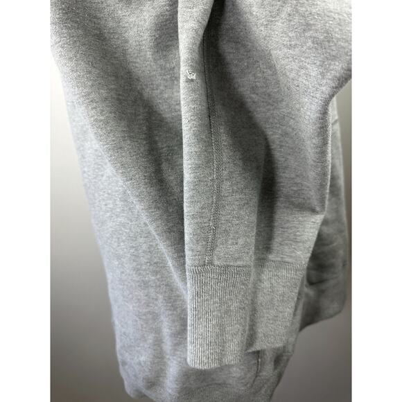 Reigning Champ Lockup Pullover Hoodie Heather Grey Spellout Sweatshirt XL *Flaw - Picture 13 of 15